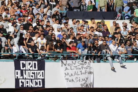 Napoli Roma minacce ai romanisti dalla Curva B